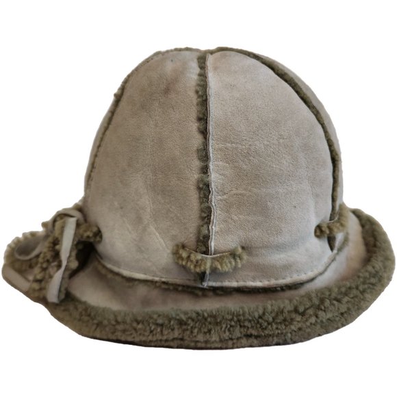 Grevi Lambskin Bucket Hat - Picture 3 of 5